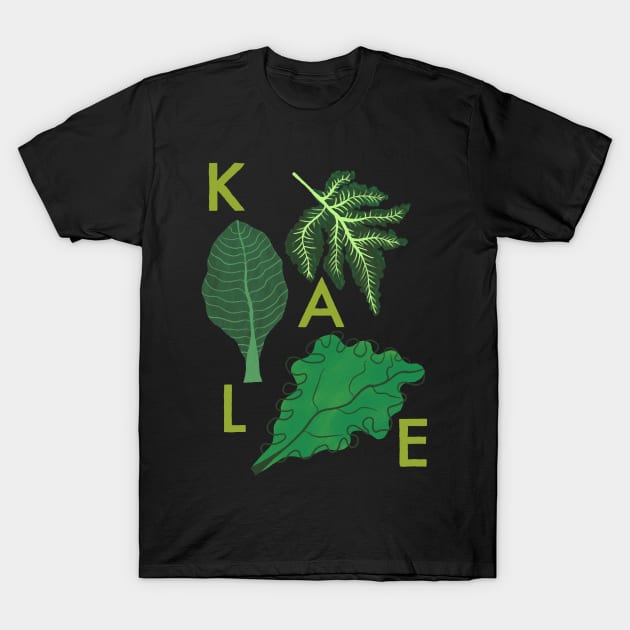 Kale T-Shirt by LeanneSimpson